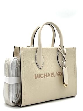 Michael Kors Mirella Small Shopper TZ Xbody Bag Light Cream